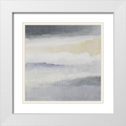 Reaching Altitude I White Modern Wood Framed Art Print with Double Matting by Loreth, Lanie