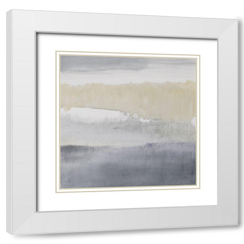 Reaching Altitude II White Modern Wood Framed Art Print with Double Matting by Loreth, Lanie