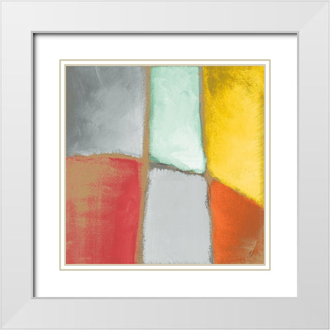 Spring Insight White Modern Wood Framed Art Print with Double Matting by Loreth, Lanie