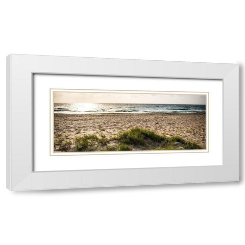 Warm Sunny Days White Modern Wood Framed Art Print with Double Matting by Bill Carson Photography