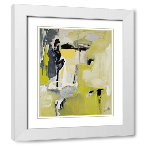Anticipation White Modern Wood Framed Art Print with Double Matting by Loreth, Lanie