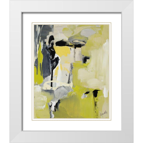 Anticipation White Modern Wood Framed Art Print with Double Matting by Loreth, Lanie