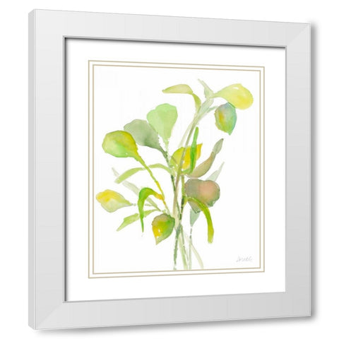 Seagrasses and Eelgrasses I White Modern Wood Framed Art Print with Double Matting by Loreth, Lanie