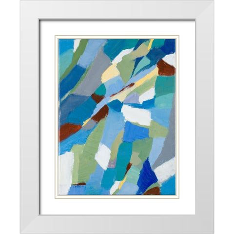 Out to Sea White Modern Wood Framed Art Print with Double Matting by Loreth, Lanie