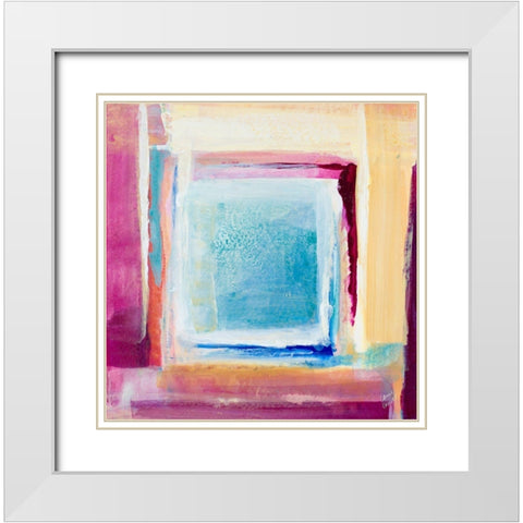 Brand New Day II White Modern Wood Framed Art Print with Double Matting by Loreth, Lanie