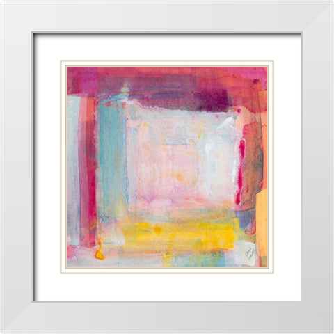 Into the Mist White Modern Wood Framed Art Print with Double Matting by Loreth, Lanie