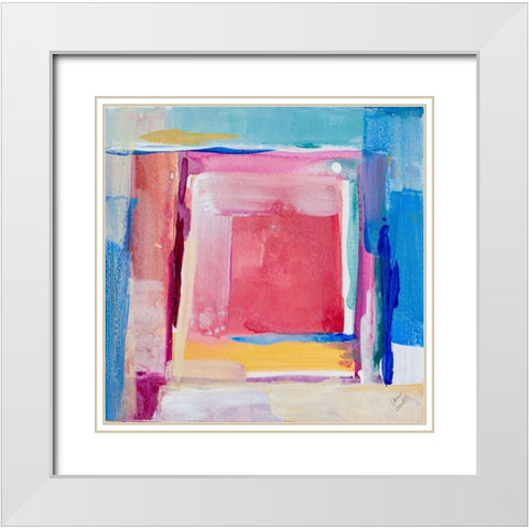 Where it Takes You I White Modern Wood Framed Art Print with Double Matting by Loreth, Lanie