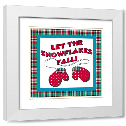 Chilly Nostalgia I White Modern Wood Framed Art Print with Double Matting by Mosher, Deidre
