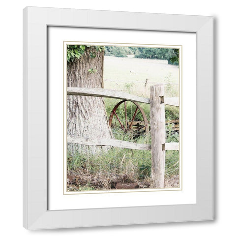 Southwest Treasures White Modern Wood Framed Art Print with Double Matting by Hyler, JB
