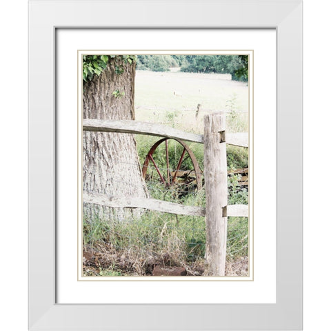 Southwest Treasures White Modern Wood Framed Art Print with Double Matting by Hyler, JB