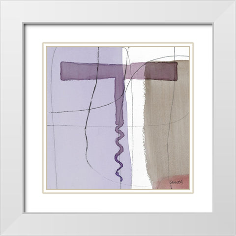 Bottle Opener II White Modern Wood Framed Art Print with Double Matting by Loreth, Lanie