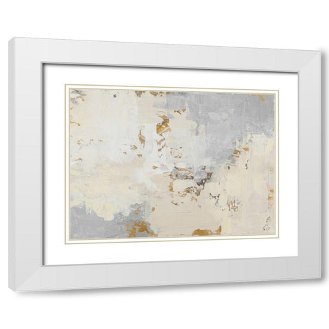 Repose White Modern Wood Framed Art Print with Double Matting by Loreth, Lanie
