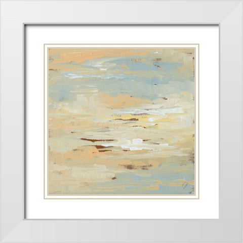 Everlasting White Modern Wood Framed Art Print with Double Matting by Loreth, Lanie