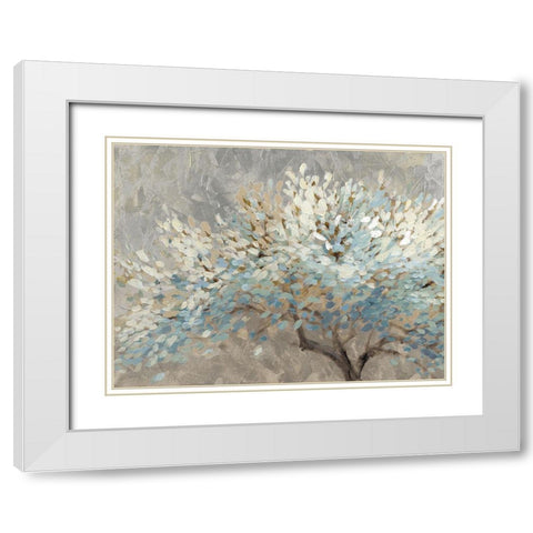 A Thousand Silver Lifetimes White Modern Wood Framed Art Print with Double Matting by Loreth, Lanie