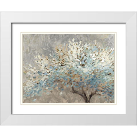 A Thousand Silver Lifetimes White Modern Wood Framed Art Print with Double Matting by Loreth, Lanie