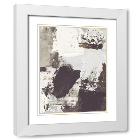 Evening Coast White Modern Wood Framed Art Print with Double Matting by Loreth, Lanie