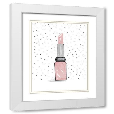 Getting Ready III White Modern Wood Framed Art Print with Double Matting by Ritter, Gina