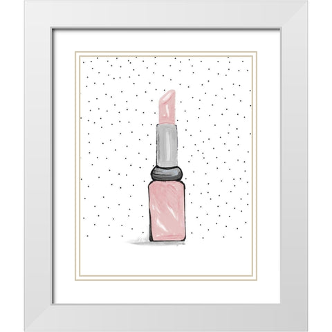 Getting Ready III White Modern Wood Framed Art Print with Double Matting by Ritter, Gina