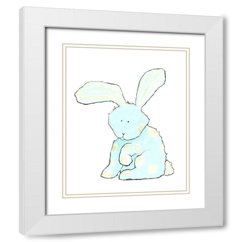 Soft and Fluffy White Modern Wood Framed Art Print with Double Matting by Diannart
