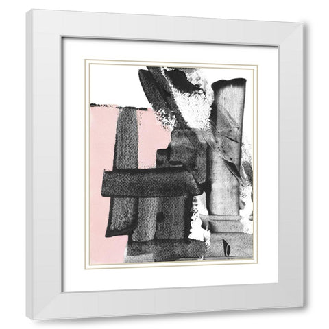 Urban View I White Modern Wood Framed Art Print with Double Matting by Loreth, Lanie