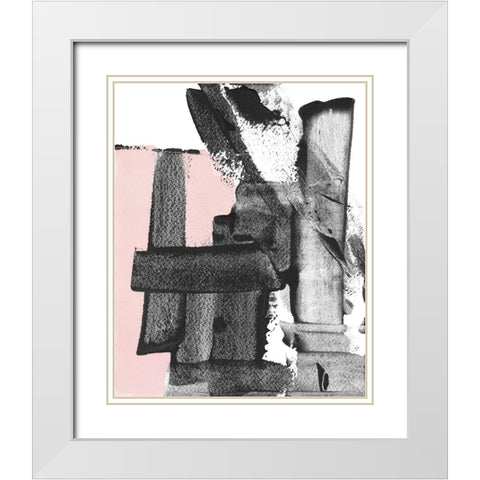 Urban View I White Modern Wood Framed Art Print with Double Matting by Loreth, Lanie
