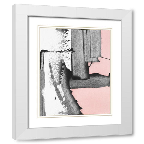 Urban View II White Modern Wood Framed Art Print with Double Matting by Loreth, Lanie