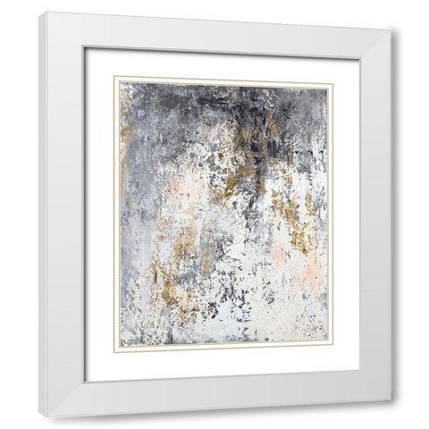 Rainy Day White Modern Wood Framed Art Print with Double Matting by Pinto, Patricia