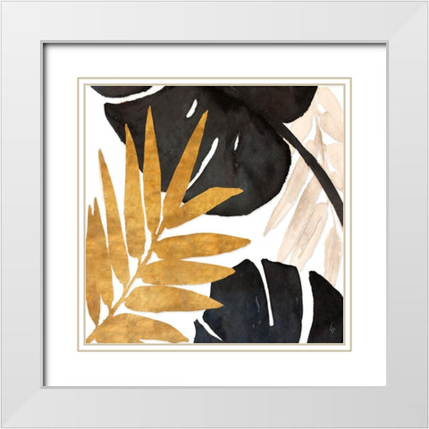 Modern Tropics II White Modern Wood Framed Art Print with Double Matting by Loreth, Lanie