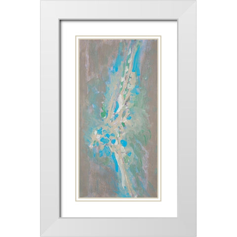 Neutral Tierra II White Modern Wood Framed Art Print with Double Matting by Pattinian, Merri