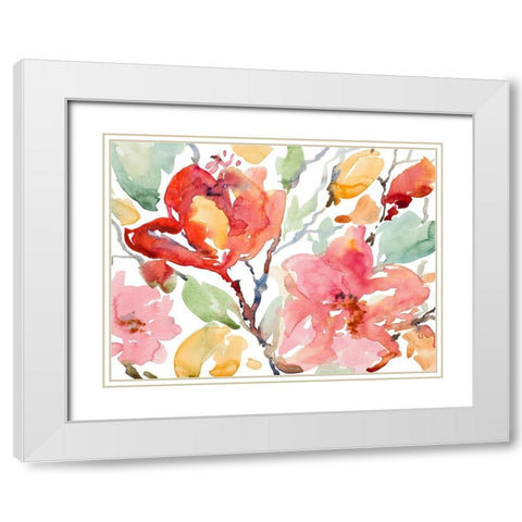 Country Dreaming I White Modern Wood Framed Art Print with Double Matting by Loreth, Lanie