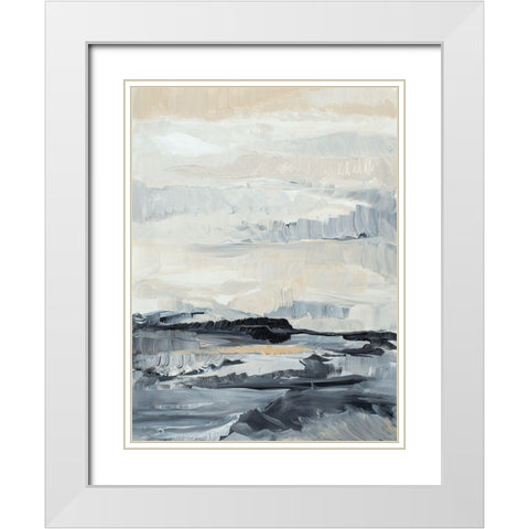 Freedom Of The Sea White Modern Wood Framed Art Print with Double Matting by Loreth, Lanie
