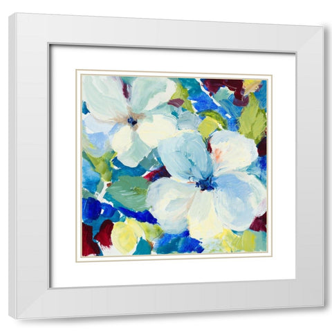 A Seasons Beauty I White Modern Wood Framed Art Print with Double Matting by Loreth, Lanie