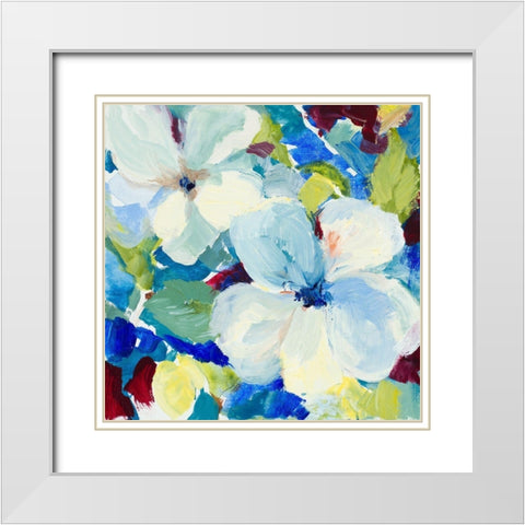 A Seasons Beauty I White Modern Wood Framed Art Print with Double Matting by Loreth, Lanie