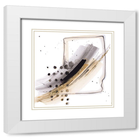 Stormy Night White Modern Wood Framed Art Print with Double Matting by Pinto, Patricia