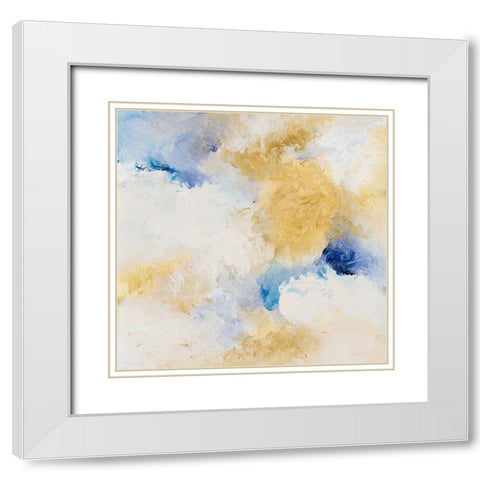 Look Upward I White Modern Wood Framed Art Print with Double Matting by Loreth, Lanie