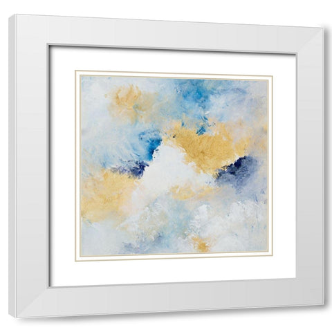 Look Upward II White Modern Wood Framed Art Print with Double Matting by Loreth, Lanie