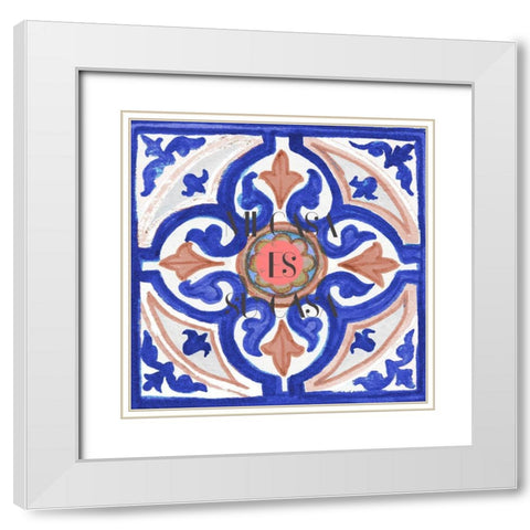 Mi Casa Es Su Casa White Modern Wood Framed Art Print with Double Matting by Medley, Elizabeth