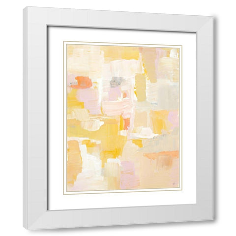Peace I See White Modern Wood Framed Art Print with Double Matting by Loreth, Lanie