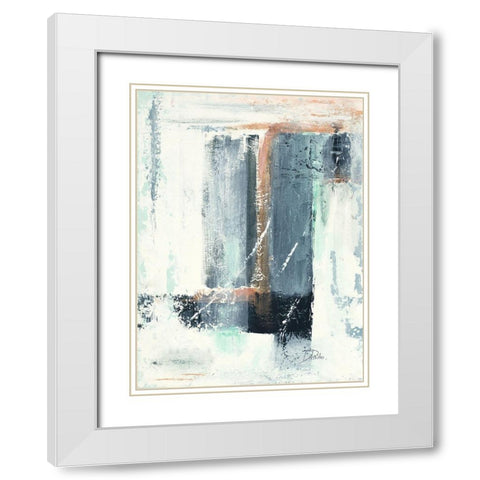 Window White Modern Wood Framed Art Print with Double Matting by Pinto, Patricia