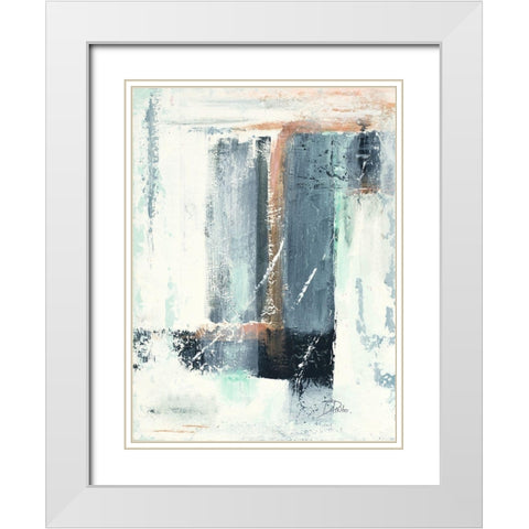 Window White Modern Wood Framed Art Print with Double Matting by Pinto, Patricia