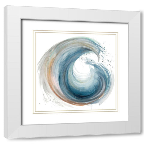 Wildness White Modern Wood Framed Art Print with Double Matting by Pinto, Patricia