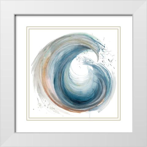 Wildness White Modern Wood Framed Art Print with Double Matting by Pinto, Patricia