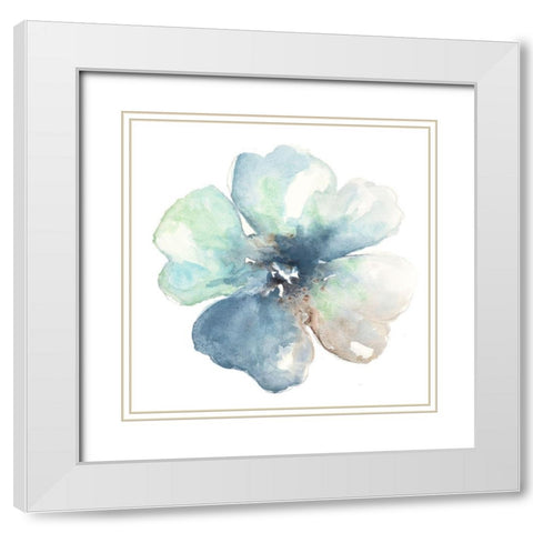 Stay Wild Flower White Modern Wood Framed Art Print with Double Matting by Pinto, Patricia