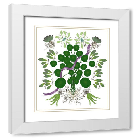 Grown With Love White Modern Wood Framed Art Print with Double Matting by Bucheli, Jen