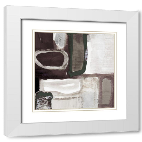 Catch That Tempo II White Modern Wood Framed Art Print with Double Matting by Loreth, Lanie