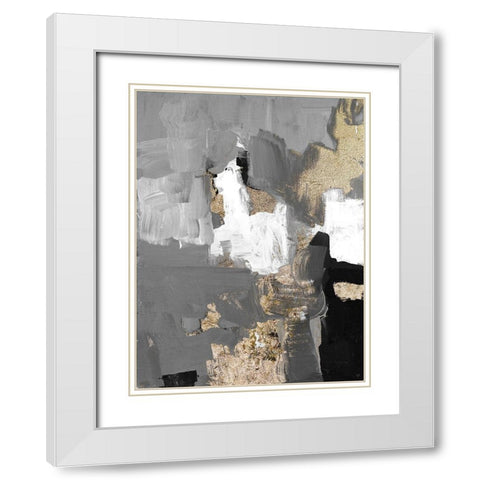 Wonder At Night II White Modern Wood Framed Art Print with Double Matting by Loreth, Lanie