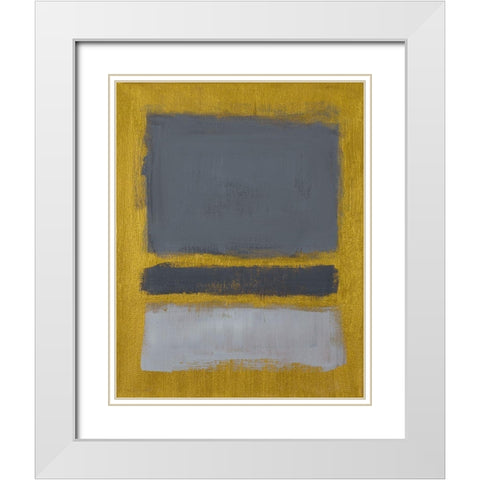 As Big As Life II White Modern Wood Framed Art Print with Double Matting by Loreth, Lanie