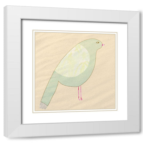 Standing Tall White Modern Wood Framed Art Print with Double Matting by Bryant, Susan