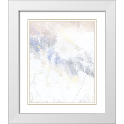 Sunny Day White Modern Wood Framed Art Print with Double Matting by Meneely, Dan