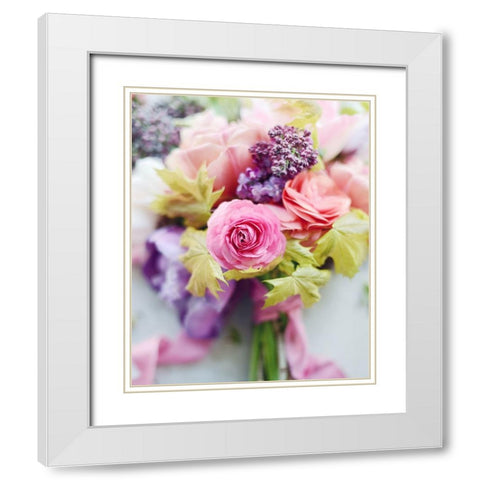 Spring In Full Glory White Modern Wood Framed Art Print with Double Matting by Gardner, Sarah